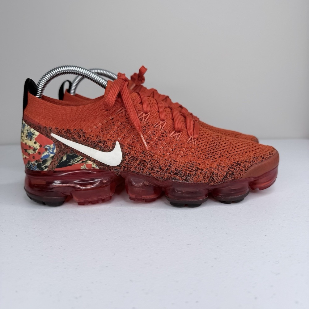 Nike Womens Size 9 Air VaporMax 2 Flyknit Heel Graphic *Worn Once* BV6126 800